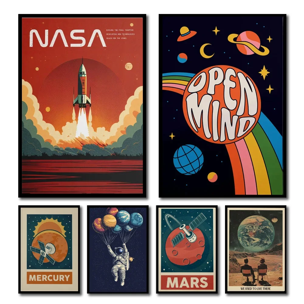1 шт., ретро солнечная система – обзор и цена Star Map Poster